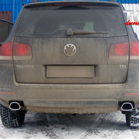 Насадка на глушитель CARAT Sport Трапеция 130 x 90 mm