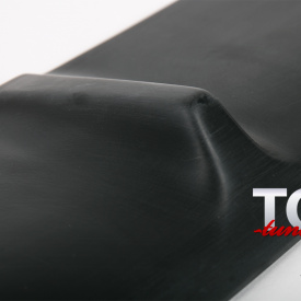 Диффузор на задний бампер Advance на Kia Rio 4