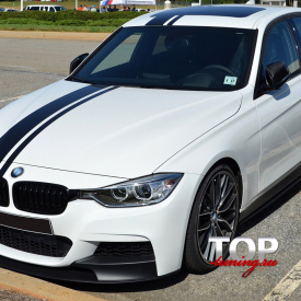 Накладки под пороги (лезвия) Performance на BMW 3 F30