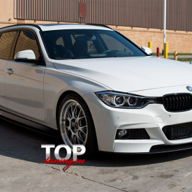 Накладки под пороги (лезвия) Performance на BMW 3 F30