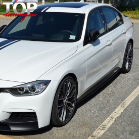 Накладки под пороги (лезвия) Performance на BMW 3 F30