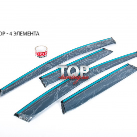 Дефлекторы на окна 3D SHIELD на Mazda CX-7