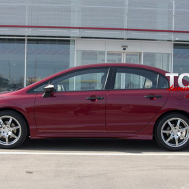 Накладка на задний бампер Mugen ABS на Honda Civic 4D (8)