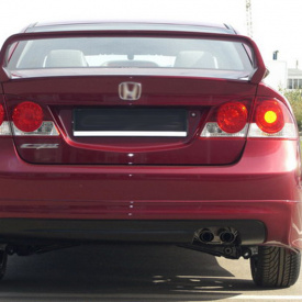 Накладка на задний бампер Mugen ABS на Honda Civic 4D (8)