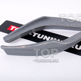 Элероны переднего бампера Ings +1 Extreem на Honda Civic 4D (8)