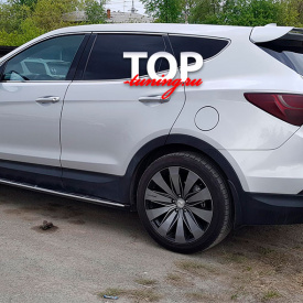 Спойлер на крышку багажника на Hyundai Santa Fe 3 (DM)