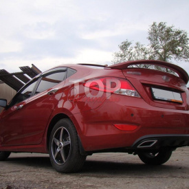 Пороги A`PEX GT для Hyundai Solaris 1