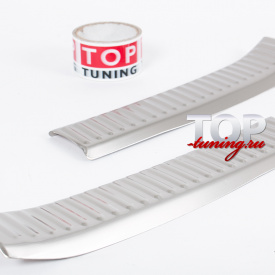 Протекторы на порог багажника Epic на Mazda CX-7