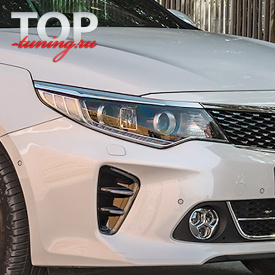 Реснички GT Line на Kia Optima 4 (K5)