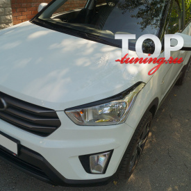 Реснички на Hyundai Creta