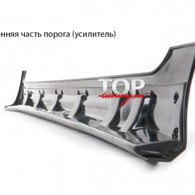 Накладки на пороги Cross для Rio 4 / Solaris 2