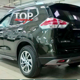 Юбка на задний бампер Ambassador на Nissan X-Trail T32
