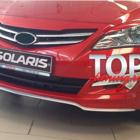 Сплиттер Ambassador GT на Hyundai Solaris