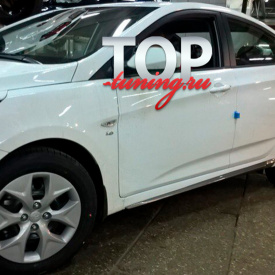 Аэродинамический обвес Ambassador GT на Hyundai Solaris