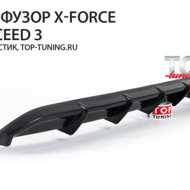 Диффузор X-Force на Kia Ceed 3