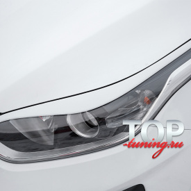 Фигурные реснички Advance на Kia Ceed 3