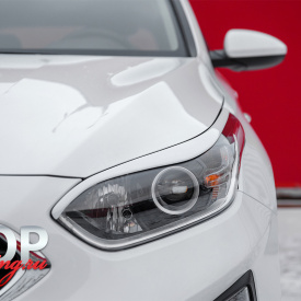 Фигурные реснички Advance на Kia Ceed 3