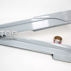 Накладки Warrior на пороги Hyundai Tiburon, Coupe GK