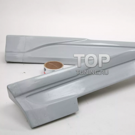 Накладки Warrior на пороги Hyundai Tiburon, Coupe GK