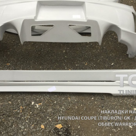 Пороги - Обвес Warrior на Hyundai Tiburon Coupe GK
