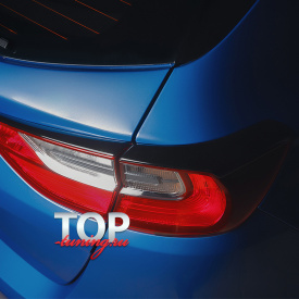 Задние реснички Advance на Kia Ceed 3