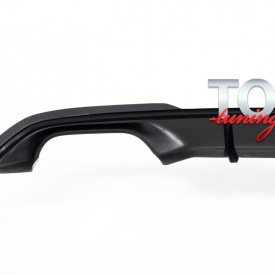 Диффузор под раздвоенный выхлоп Advance + боковые элероны на Solaris