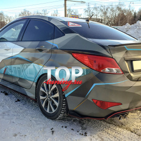 Элероны  Advance на Hyundai Solaris