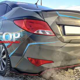 Элероны  Advance на Hyundai Solaris