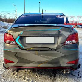 Элероны  Advance на Hyundai Solaris