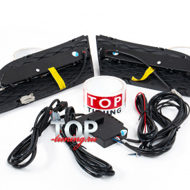 Дневные ходовые огни Facelifted на BMW 3