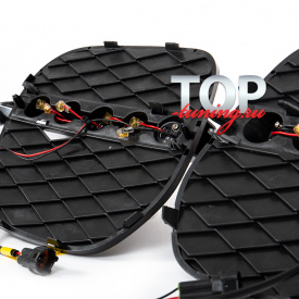 Дневные ходовые огни Dynamics на BMW X5 E70