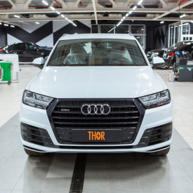 Активный электронный выхлоп THOR на Audi Q7