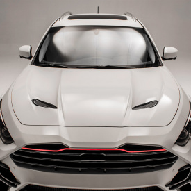 Капот с жабрами Draco на Infiniti QX70 (FX35, 37, 50)