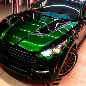 Капот с жабрами Draco на Infiniti QX70 (FX35, 37, 50)