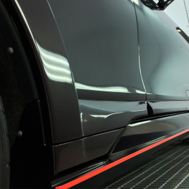 Молдинги дверей Draco на Infiniti QX70 (FX35, 37, 50)