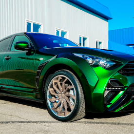 Расширители колесных арок Draco на Infiniti QX70 (FX35, 37, 50)