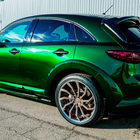 Расширители колесных арок Draco на Infiniti QX70 (FX35, 37, 50)