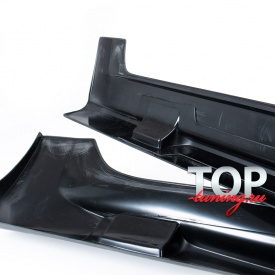 Пороги Advance на Hyundai Solaris №1 (до брызговиков)