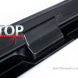 Пороги Advance на Hyundai Solaris №1 (до брызговиков)