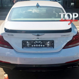 Спойлер Black line на Genesis G70