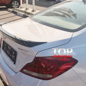 Спойлер Black line на Genesis G70