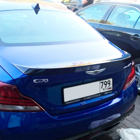 Спойлер Black line на Genesis G70