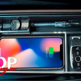 Беспроводная зарядка + органайзер на Mercedes E-Class W213