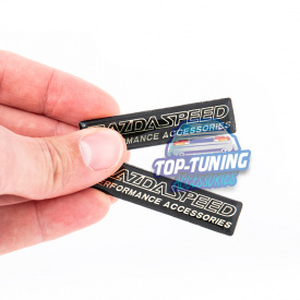 Шильдики MazdaSpeed 60 x 14 mm на Mazda