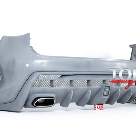 Диффузор Draco c насадками на Infiniti QX70 (FX35, 37, 50)