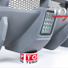 Диффузор Draco c насадками на Infiniti QX70 (FX35, 37, 50)