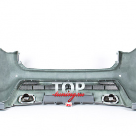 Диффузор Draco c насадками на Infiniti QX70 (FX35, 37, 50)