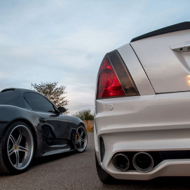 Спойлер на багажник CERRERA на Maserati Quattroporte V