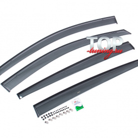 Ветровики окон Guardian (HB) на Nissan Tiida