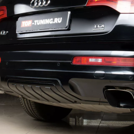 Люк буксировочного устройства на Audi Q7